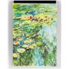 Image 2 : Monet 1840-1926 Tempera & Pastel Lilies in a Pond