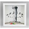 Image 2 : Banksy Graffiti The Walled Off Hotel Box Set Print