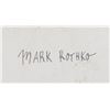 Image 6 : Mark Rothko Original Mixed Media on Paper w/Cert