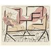 Image 1 : Picasso 1881-1973 Signed Print Reclining Nude