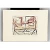 Image 2 : Picasso 1881-1973 Signed Print Reclining Nude