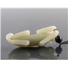 Image 6 : Chinese Light Green Jade Carved Dog Toggle