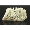 Image 1 : Fine White Jade Carved Fu Mouse with Grapes