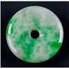 Image 2 : Burma Green Jadeite Carved Peace Pendant