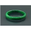 Image 4 : Burma Green Jadeite Carved Bangle