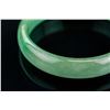Image 2 : Burma Green Jadeite Carved Bangle