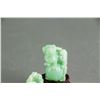 Image 4 : Burma Green Jadeite Carved Lion Statue with Stand