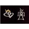Image 6 : Set of Diamond Earrings & Diamond Pendant
