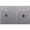 Image 2 : Set of Garnet Earrings & Citrine Pendant