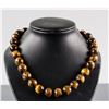 Image 6 : Set of Tiger Eye & Pearl Necklace CRV $1405
