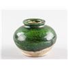 Image 1 : Chinese Small Green Glaze Pottery Jar