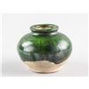 Image 2 : Chinese Small Green Glaze Pottery Jar