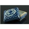 Image 3 : Fine Blue and White Square Porcelain Box Xuande MK