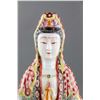 Image 2 : Chinese Porcelain Guanyin Statue Zeng Longsheng Mk