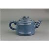 Image 3 : Chinese Fine Blue Zisha Teapot with Artist Mark
