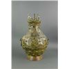 Image 1 : Chinese Yuan/ Ming Bronze Vase with Cover