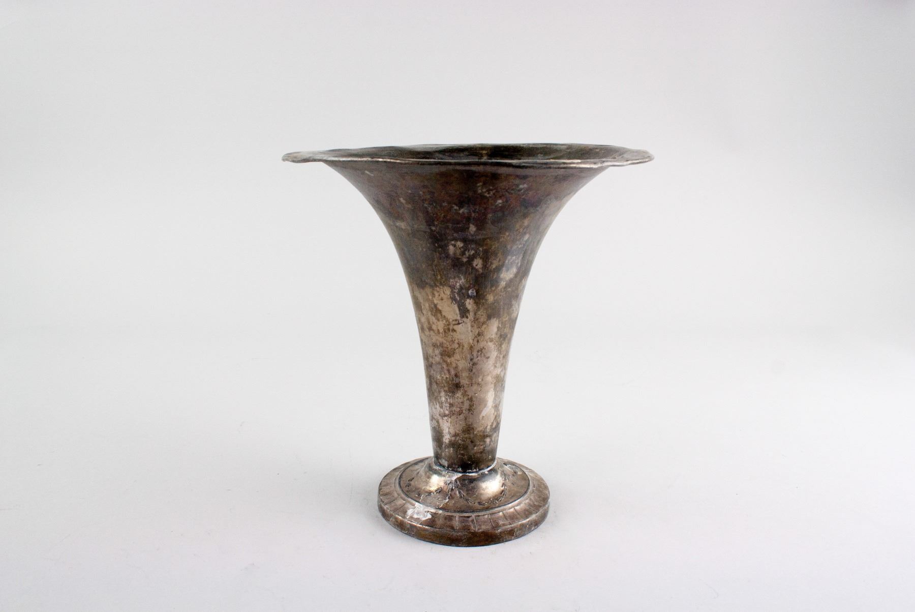 Vintage Canada 1956 Silver Plated Vase