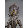 Image 2 : Chinese Bronze Vajrasattva Statue Thunderbolt Mark