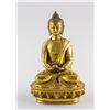 Image 1 : Chinese Gilt Bronze Shakyamuni Buddha Statue