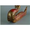 Image 7 : Chinese Gilt Red Dragon Carved on Wood