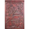 Image 4 : Chinese Rose Wood Carved Screen Panel with Stand
