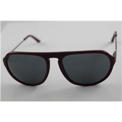 PAIR OF RED BURBERRY SUNGLASSES - NO CASE