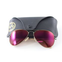 PAIR OF RAY-BAN SUNGLASSES WITH CASE