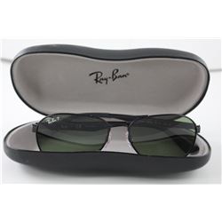 PAIR OF RAY-BAN SUNGLASSES WITH CASE