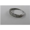 Image 2 : QUARTER CARAT DIAMOND STUDDED BANGLE BRACELET - 25 WHITE DIAMONDS - TWIST DESIGN BRACELET - INCLUDES