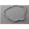 Image 2 : HAND KNOTTED FRESHWATER IVORY WHITE PEARL NECKLACE