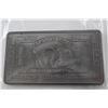 Image 2 : 1 OZ .999 FINE TITANIUM BUFFALO BULLION BAR - USA MINT - ONLY 400 MINTED