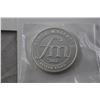 Image 2 : .999 FINE SILVER AZTEC ENCRYPTION ROUND - 2012 MINT - TAX EXEMPT