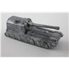 Image 2 : RARE UNPAINTED 1960'S VINTAGE U.S. ARMY TANK BY MIDGE TOY