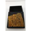 Image 1 : 2 WOODEN JEWELRY BOXES - NATIVE AMERICAN AND BIRD DESIGN