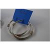 Image 2 : TWO PAIRS OF STERLING SILVER EARRINGS