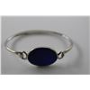 Image 2 : STERLING SILVER AND LAPIS BRACELET AND EARRINGS