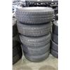 Image 2 : SET OF 5 BRAND NEW JEEP TIRES WITH RIMS - GOOD YEAR WRANGLER ST M + S P225\75R16