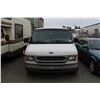 Image 1 : 1997 FORD E150 VAN - WHITE - 380,719 KMS - GASOLINE - VIN# 1FTEE142XVHB49095 - NO ICBC CLAIMS