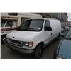 Image 2 : 1997 FORD E150 VAN - WHITE - 380,719 KMS - GASOLINE - VIN# 1FTEE142XVHB49095 - NO ICBC CLAIMS