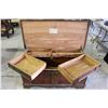 Image 1 : ANTIQUE CEDAR LINED BLANKET BOX