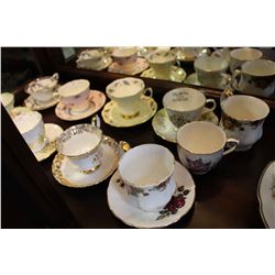 SHELF LOT CHINA AND COLLECTABLES