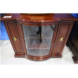 CURVED GLASS CABINET