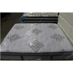 KING SIZED PILLOWTOP SERTA MATTRESS AND BOX SPRING SET