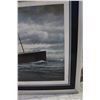 Image 2 : FRAMED TITANIC PRINT - CRACK IN GLASS