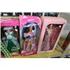 Image 2 : SHELF LOT OF 5 BARBIES IN ORIGINAL PACKAGING