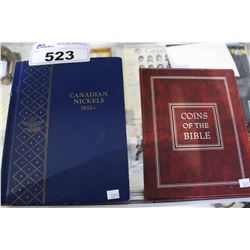 CANADIAN NICKELS BOOK, COINS OF THE BIBLE BOOK