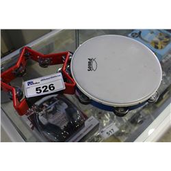 TWO TAMBOURINES