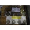 Image 2 : LOT OF COINS - CANADIAN SILVER DOLLARS FROM 1950, 1953, 1954 AND 1955, AND MORE