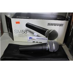 SHURE SM58 LEGENDARY VOCAL MICROPHONE
