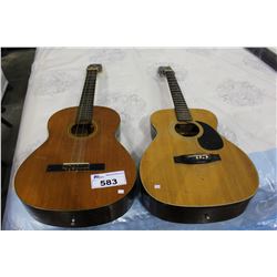 PAIR OF ACOUSTIC GUITARS